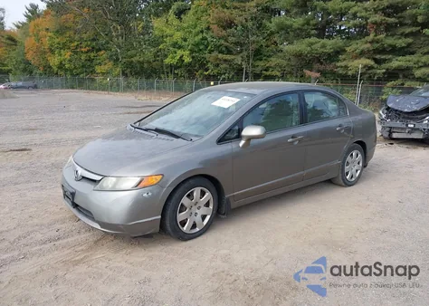 2007 Honda Civic Lx from USA, damaged, VIN 1HGFA16507L134369